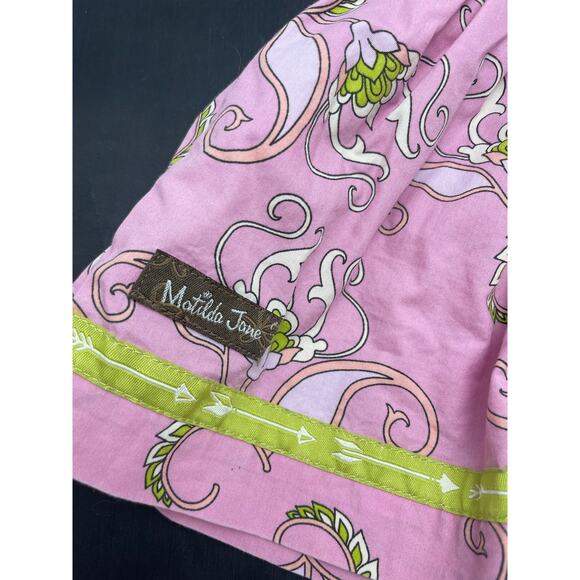 Matilda Jane Secret Fields Pink is Perfect Dress 12 mos Fit n Flare - Picture 7 of 10